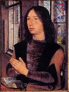 Hans Memling Diptych of Maarten Nieuwenhove oil painting on canvas